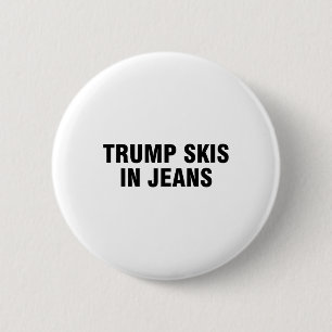 Bóton Redondo 5.08cm Trump Esquia De Jeans