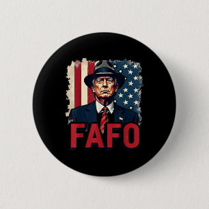 Bóton Redondo 5.08cm Trump Fafo F Por Volta Descubra A Vintagem Do Sina