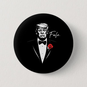 Bóton Redondo 5.08cm Trump Fafo Se Divertir Descobrir Engraçado