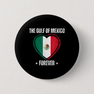 Bóton Redondo 5.08cm Trump Golfo Do México Para Sempre Anti-Trump Liber