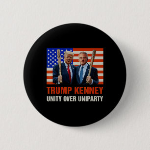 Bóton Redondo 5.08cm Trump Kennedy Unity Sobre A Eleição Funny 2024