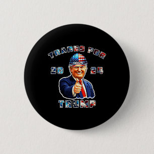 Bóton Redondo 5.08cm Trump Maga Eu estou votando negócios para Trump 20