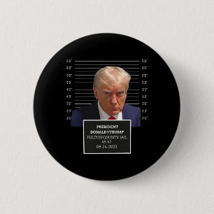 Bóton Redondo 5.08cm Trump Mug Atirou No Presidente Donald J Trump Mugs