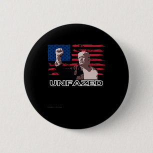 Bóton Redondo 5.08cm Trump Para Presidente 2024 Comício Eleitoral Repub