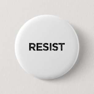 Bóton Redondo 5.08cm Trump Resiste Trump Protesto Contra Protesto Polít