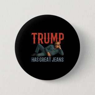 Bóton Redondo 5.08cm Trump Tem Jeans Excelentes Engraçados Memória Polí