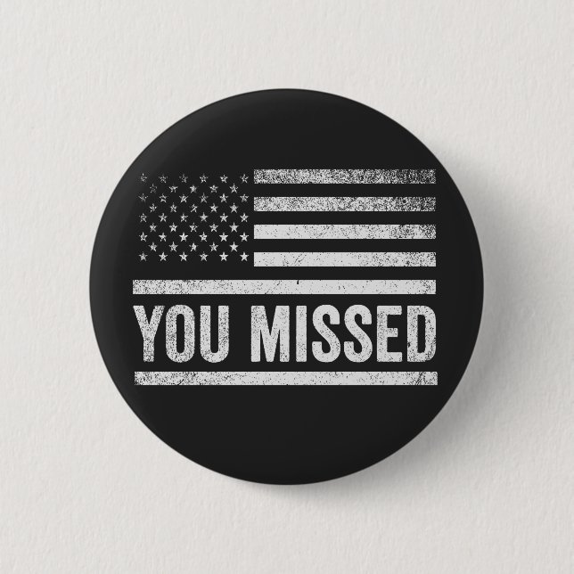 Bóton Redondo 5.08cm Trump Vance Election Feia Christmas Sweater (Frente)