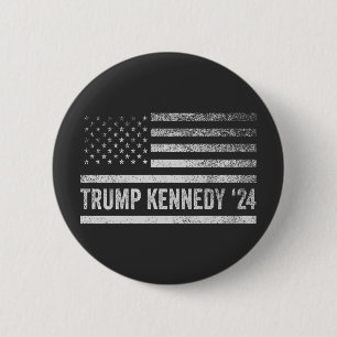 Bóton Redondo 5.08cm Trump Vance Kennedy traz a América de volta