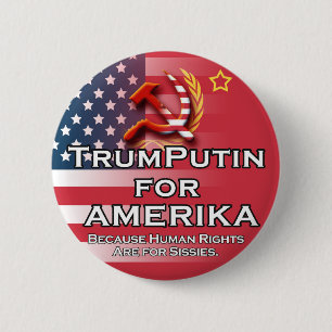 Bóton Redondo 5.08cm TrumPutin '16