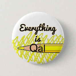 Bóton Redondo 5.08cm Tudo é Alúvio Quaternário - Geologia de Campo