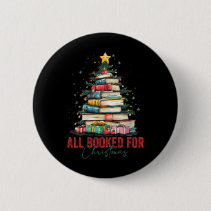 Bóton Redondo 5.08cm Tudo Reservado Para O Livro De Natal Leve Da Árvor