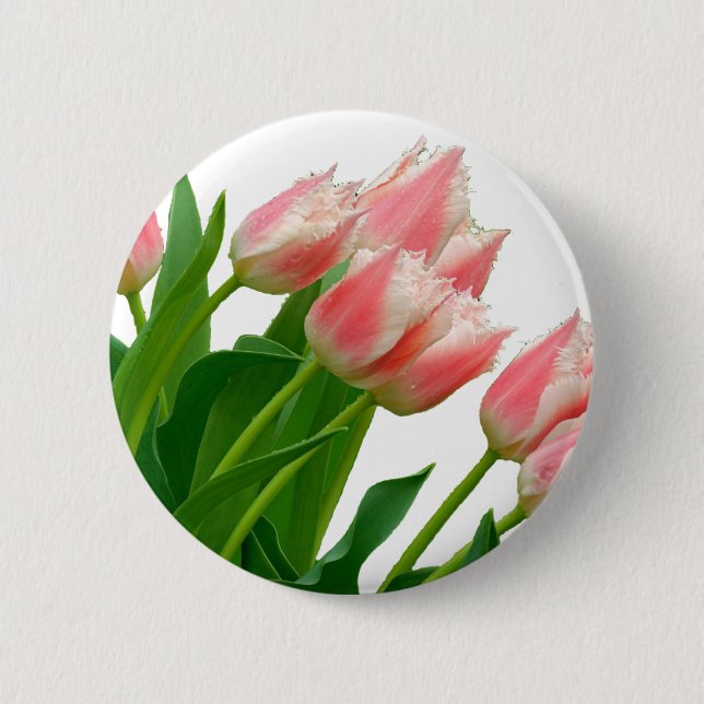 Bóton Redondo 5.08cm Tulipa (Frente)