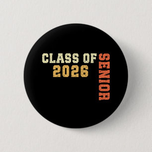 Bóton Redondo 5.08cm Turma de 2026 Finalista 2026 Graduação 2025 Aluno