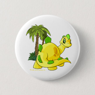 Bóton Redondo 5.08cm Tyrannian Chomby amarelo que olha