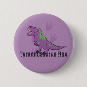 Bóton Redondo 5.08cm Tyrannosaurus Rex