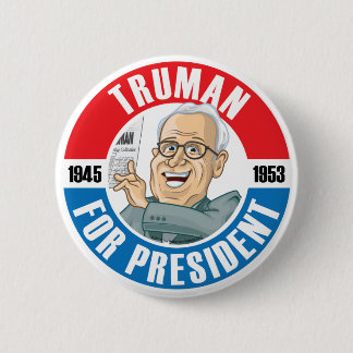 Bóton Redondo 5.08cm U.S. Presidentes Campanha Botão: #33 Harry Truman