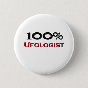 Bóton Redondo 5.08cm Ufologist de 100 por cento