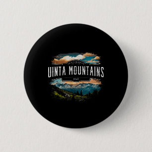 Bóton Redondo 5.08cm Uinta Montanhas Utah Caminhando Ao Ar Exterior Vin