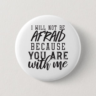 Bóton Redondo 5.08cm Um lembrete baseado na fé: confiança no Senhor