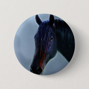 Bóton Redondo 5.08cm Uma curiosidade dos cavalos