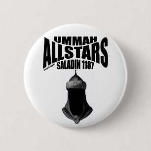 Bóton Redondo 5.08cm Ummah Allstars Saladin