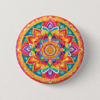 Bóton Redondo 5.08cm Un simple mandala