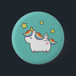Bóton Redondo 5.08cm Unicorn Pony<br><div class="desc">Divertimento mágico</div>