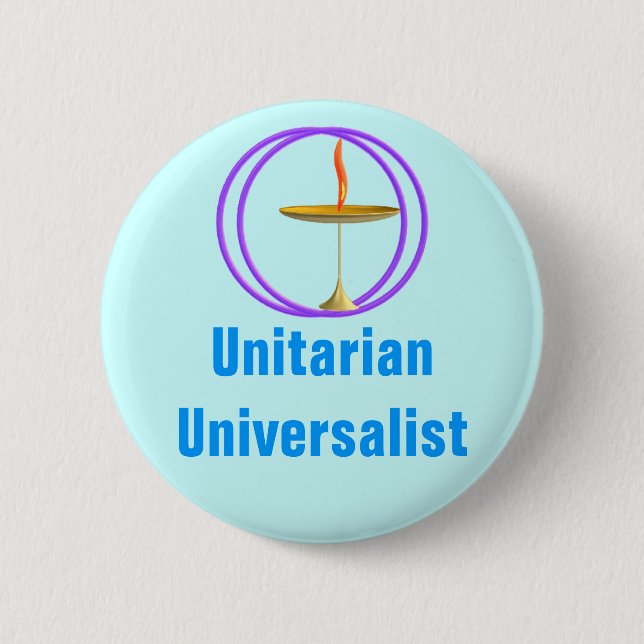 Bóton Redondo 5.08cm Unitarian Universalista (Frente)
