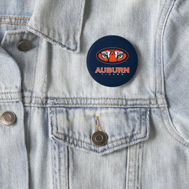 Bóton Redondo 5.08cm Universidade Auburn | Auburn Tigers (In Situ)