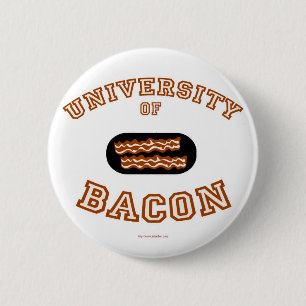 Bóton Redondo 5.08cm Universidade do bacon
