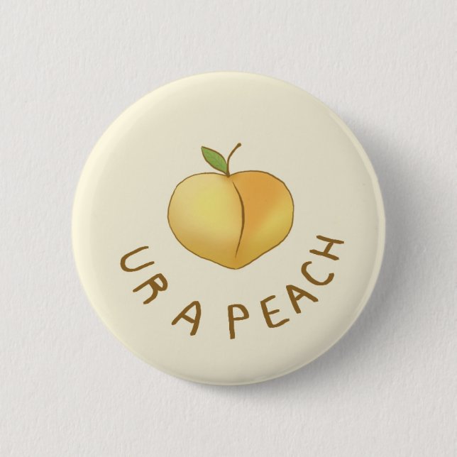 Bóton Redondo 5.08cm ur a peach (Frente)