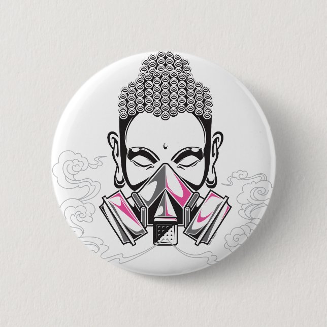 Bóton Redondo 5.08cm Urbano-CleansingDark (Frente)