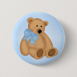 Bóton Redondo 5.08cm Urso de ursinho bonito, para o bebé