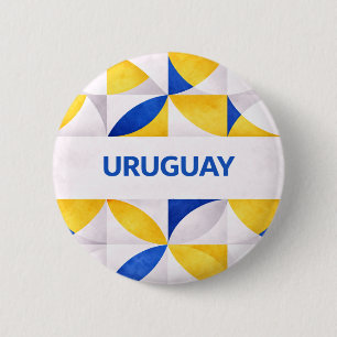 Bóton Redondo 5.08cm Uruguai