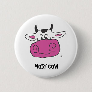 BÓTON REDONDO 5.08CM VACA NOSY