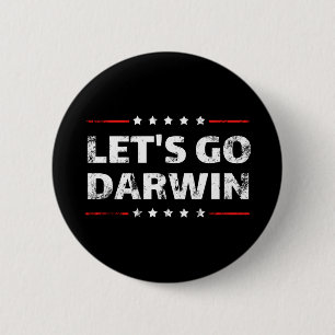 Bóton Redondo 5.08cm Vamos Go Darwin