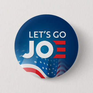 Bóton Redondo 5.08cm Vamos vai Joe! Biden Presidente 2020 - Anti-Trump