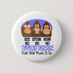 Bóton Redondo 5.08cm Veja que para falar não ouça nenhuma doença de