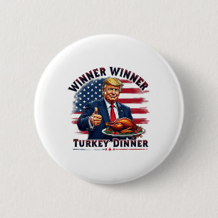 Bóton Redondo 5.08cm Vencedor Turquia Janta Trump ThankEstado