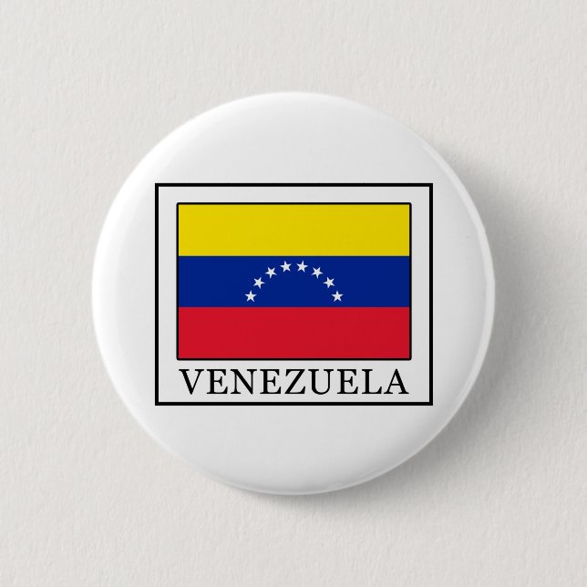 Bóton Redondo 5.08cm Venezuela (Frente)