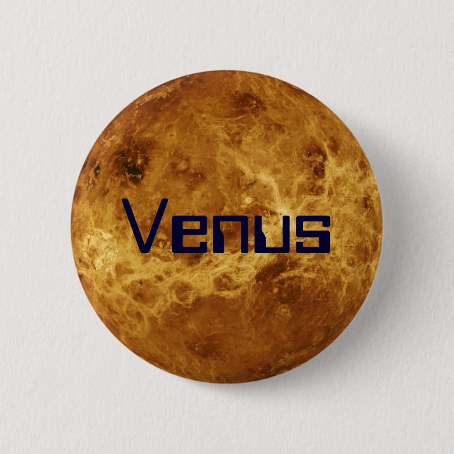 Bóton Redondo 5.08cm Venus (Frente)