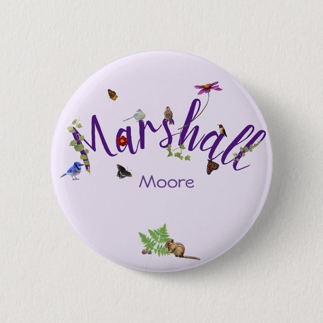 Bóton Redondo 5.08cm verão com personalidade: (Frente)