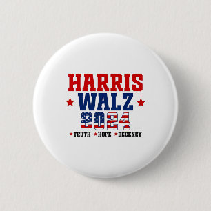 Bóton Redondo 5.08cm Verdade Esperança Decência Harris Wheimer Waltz 20