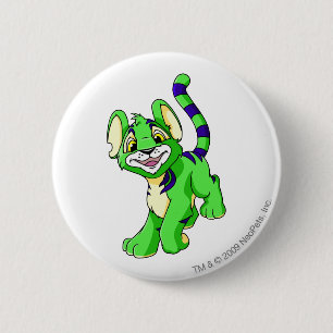 Bóton Redondo 5.08cm Verde de Kougra