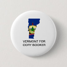 VERMONT PARA o botão de CORY BOOKER 2020