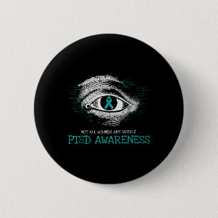Bóton Redondo 5.08cm Veterano Ptsd Sensibilização para a Prevenção do S