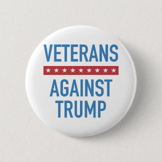Bóton Redondo 5.08cm Veteranos Contra Trump