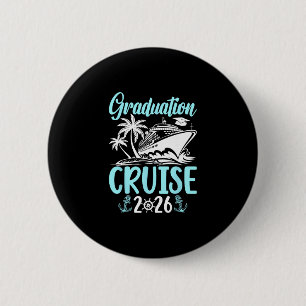 Bóton Redondo 5.08cm Viagem de Cruzeiro de Formatura 2026 Férias Gradua