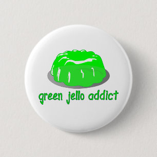 Bóton Redondo 5.08cm Viciado verde de Jello