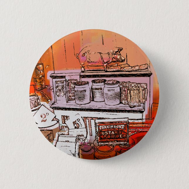 BÓTON REDONDO 5.08CM VICTORIAN ENGLAND (Frente)